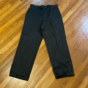 Pinstripe slacks